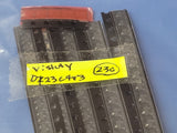 (25 PCS) DZ23C4V3 VISHAY DIODE ZENER ARRAY 4.3V SOT-23-3 ROHS