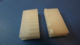(4 PCS) 09-50-3081 CONN HOUSING 8POS .156 W/RAMP