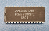 (1PC) ICM7218CIPI LED Driver, 8-Segment, CMOS, PDIP28