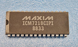 (1PC) ICM7218CIPI LED Driver, 8-Segment, CMOS, PDIP28