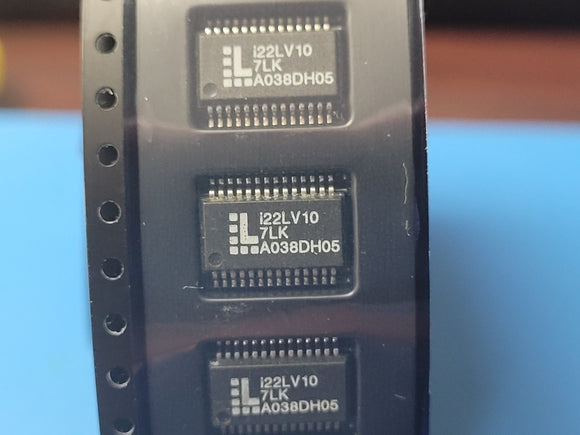 (2 PCS) ISPGAL22LV10-7LK LATTICE EE PLD, 7.5ns, PAL-Type, CMOS, SSOP-28