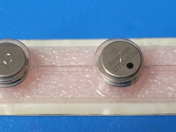 (1 PC) UTO-516 AVANTEK Wide Band Low Power Amplifier, 5MHz Min, 500MHz Max TO-8