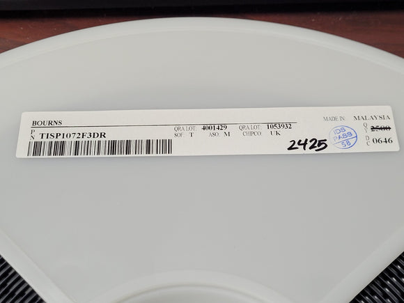 (20 PCS) TISP1072F3DR BOURNS THYRISTOR 58V 70A 8-SOIC