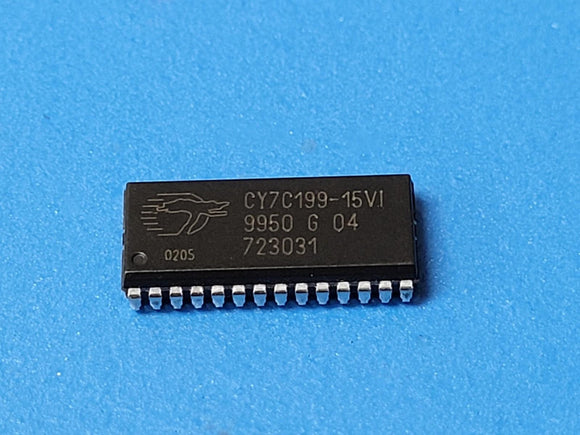 (2 PCS) CY7C199-15VI CYPRESS IC SRAM 256KBIT PARALLEL 28SOJ
