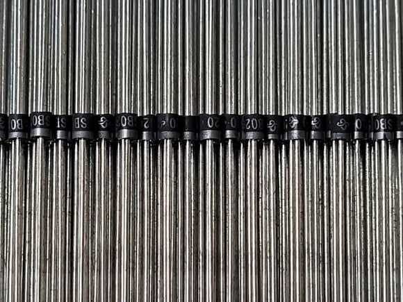 (10 PCS) SB020 VISHAY/GS Schottky Rectifier, 90 V, 200 mA, Single, SOT-23 700 mV