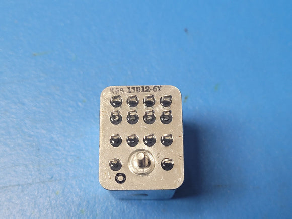 (1 PC) KHS17D12-6 P&B RELAY 6VDC 1/10 HP 3A 120VAC