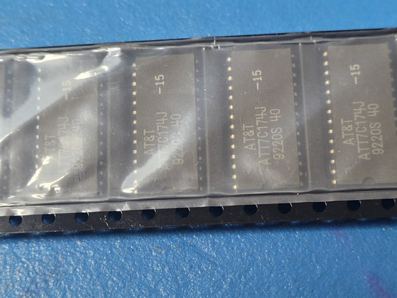 (2 PCS) ATT7C174J-15 AT&T Cache Tag SRAM, 8KX8, 15ns, CMOS, SOJ-28