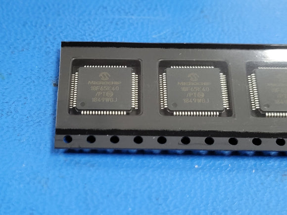 (1 PC) PIC18F65K40-I/PT MICROCHIP IC MCU 8BIT 32KB FLASH 64TQFP ROHS