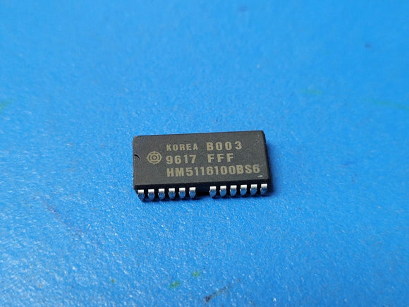 (1 PC) HM5116100BS-6 HITACHI Fast Page DRAM, 16MX1, 60ns, CMOS, SOJ-24