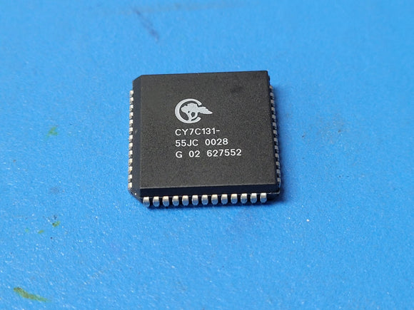 (1 PC) CY7C131-55JC CYPRESS IC SRAM 8KBIT 55ns PARALLEL PLCC-52