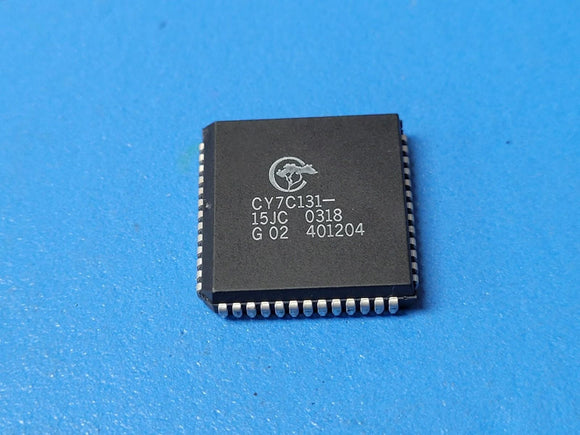 (1 PC) CY7C131-15JC CYPRESS IC SRAM 8KBIT 15ns PARALLEL PLCC-52