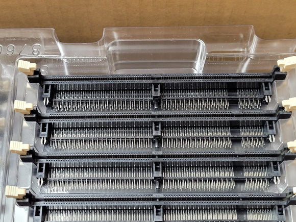 (1 PC) 87609-0059 MOLEX CONNECTOR SOCKET DIMM 168-POS 1.27mm RA T/H GOLD