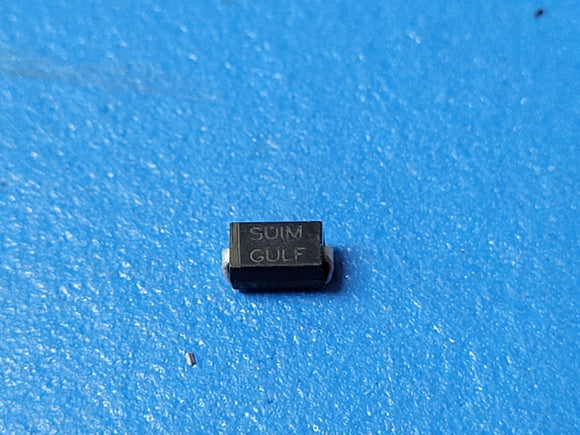 (25 PCS)  SU1M GULF SEMI Rectifier Diode, 1A, 1000V DO-214BA