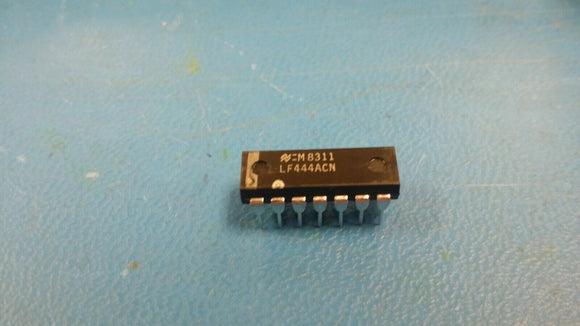 (2 PCS) LF444ACN NSC J-FET Amplifier 4 Circuit 14-DIP