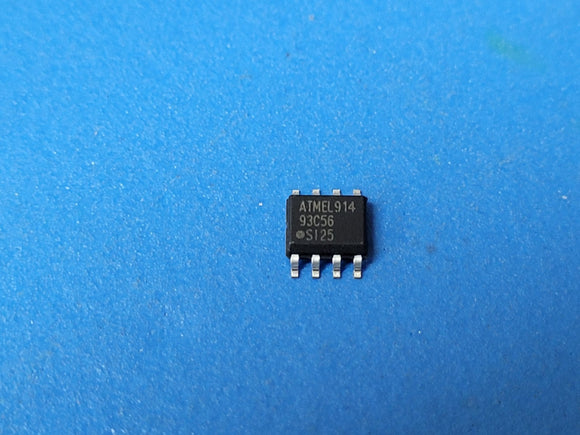 (10PCS) AT93C56-10SI-2.5 ATMEL EEPROM Memory IC 2Kbit 3-Wire Serial 2 MHz 8-SOIC