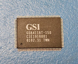 (3PCS) GS84118T-150 GSI Cache Tag SRAM, 256KX18, 10ns, CMOS, PQFP100