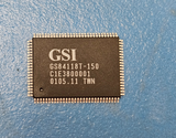 (3PCS) GS84118T-150 GSI Cache Tag SRAM, 256KX18, 10ns, CMOS, PQFP100