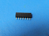 (5 PCS) SQT-107-01-F-S SAMTEC CONN RCPT 7POS 0.079 GOLD PCB ROHS