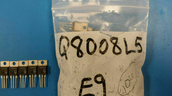 (11 PCS) Q8008L5 TECCOR Thyristor TRIAC 800V 8A 3-Pin(3+Tab) TO-220AB Isolated