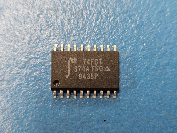 (10PCS) 74FCT374ATSO IDT Bus Driver, 1-Func, 8-Bit, True Output, CMOS SOIC20