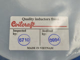 (25 PCS) XGL5020-681MEC COILCRAFT FIXED INDUCTOR 0.68UH SMD ROHS