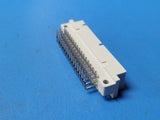(10 PCS)  C/2048MP-C1A-0.8/1 DIN 48-pin 3 ROW RIGHT ANGLE MALE GOLD PINS ROHS