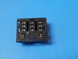 (3) SH3B-62 IDEC Relay Socket, 11 Pin, 3 Pole, 300 V, 10 A, PCB Mount, SH Series