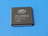 (1) ST68C554IJ STARTECH Serial I/O Controller 4 Channels 0.1875MBps CMOS PLCC68