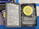 Intermatic T101 24-Hour Mechanical Timer, 120 V, 60Hz, SPST, Metal Enclosure USA