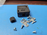 (1PC) 17-1370 Hood D-Sub 9Pos Straight/90Deg Exit 17Series Plastic 0.252InCblDia