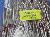 (57 PCS) 1N4754A TELEDYNE Zener Diode 39 V 1 W ±5% Through Hole DO-41