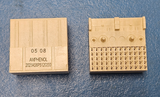 (3PCS) 2021AS6P5120200 Amphenol 60 Position Contact Right Angle Metric Connector
