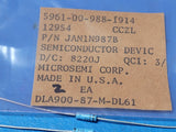 (1 PC) JAN1N987B Zener Diode 120V V(Z) 5% 0.48W Silicon Unidirectional DO-204AH