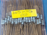 (2 PCS) JANTX1N749A Zener Diode 4.3V V(Z) 5% 0.5W Silicon Unidirectional DO-35