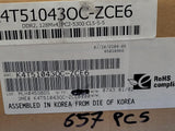 (1PC) K4T51043QC-ZCE6 DDR2 DRAM, 128MX4, 0.45ns, CMOS, PBGA60
