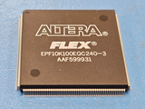 (1PC) EPF10K100EQC240-3 FPGA FLEX 100K Gates 4992 Cells 200MHz CMOS 2.5V 240QFP