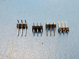 (25PCS) 103329-3 Connector Header 3 Contact 2.54mm Solder RA Thru-Hole