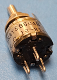 (1PC) RV6NAYSB504B Clarostat Potentiometer 500K ohms 3 Hook Contact