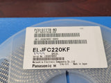 (25 PCS) ELJ-FC220KF PANASONIC FIXED IND 22UH 60MA 6 OHM SMD