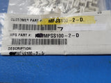 (10 PCS) MPSS100-2-D Conn Unshrouded Header HDR 2 POS 2.54mm ROHS