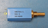 (1PC) CM37001-1 Clarostat Potentiometer 50K Ohm 62JA-50 5905-00-008-9781