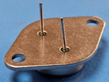 (1) 2N2305 Power Bipolar Transistor, 6A, 40V , 1-Element, NPN, Silicon, TO-3