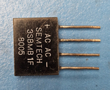 (1PC) 3SBMB1F Semtec Bridge Rectifiers A 1PHFW 3A FAST 100V Through Hole