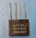 (1PC) 3SBMB1F Semtec Bridge Rectifiers A 1PHFW 3A FAST 100V Through Hole