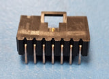 (5PCS) 103906-6 AMP Connector Header Through Hole, Right Angle 7 Contact