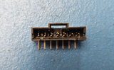 (5PCS) 103906-6 AMP Connector Header Through Hole, Right Angle 7 Contact