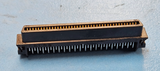 (1PC) 2-557101-1 Telecom and Datacom Connector, 80 Contact, Female, Right Angle
