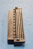 (1PC) 2-557101-1 Telecom and Datacom Connector, 80 Contact, Female, Right Angle