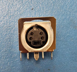 (5PCS) MH11041-K5 Mini DIN Connector, 4 Contact, Female