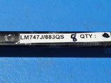 (1 PC) LM747J/883QS NSC Op Amp 2 Func, 6000uV Offset-Max, BIPolar, CDIP14